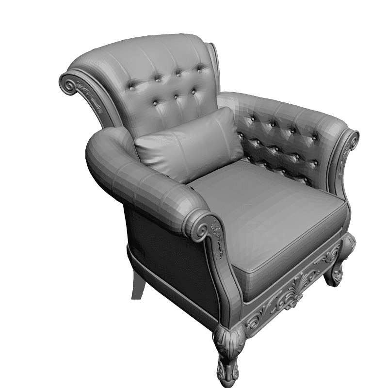картинка Кресло M3-018 3D-STL.COM