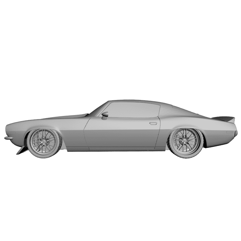 картинка Chevrolet Camaro Pro Touring 1970 RT3-055 3D-STL.COM