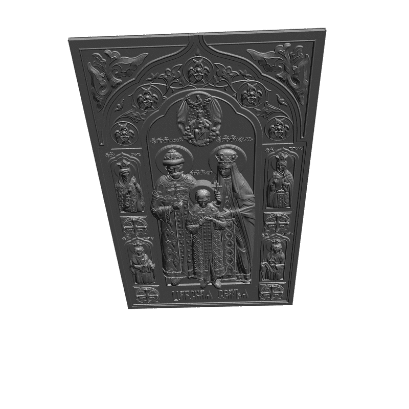 картинка Царская семья V3-008 3D-STL.COM