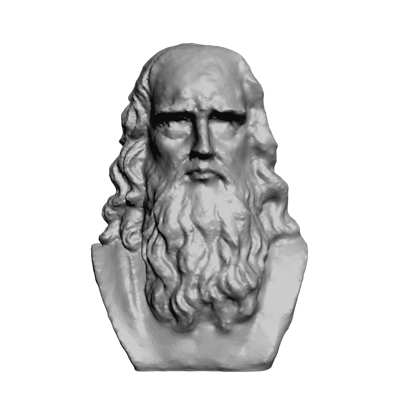 картинка Леонардо да Винчи L1-031 3D-STL.COM