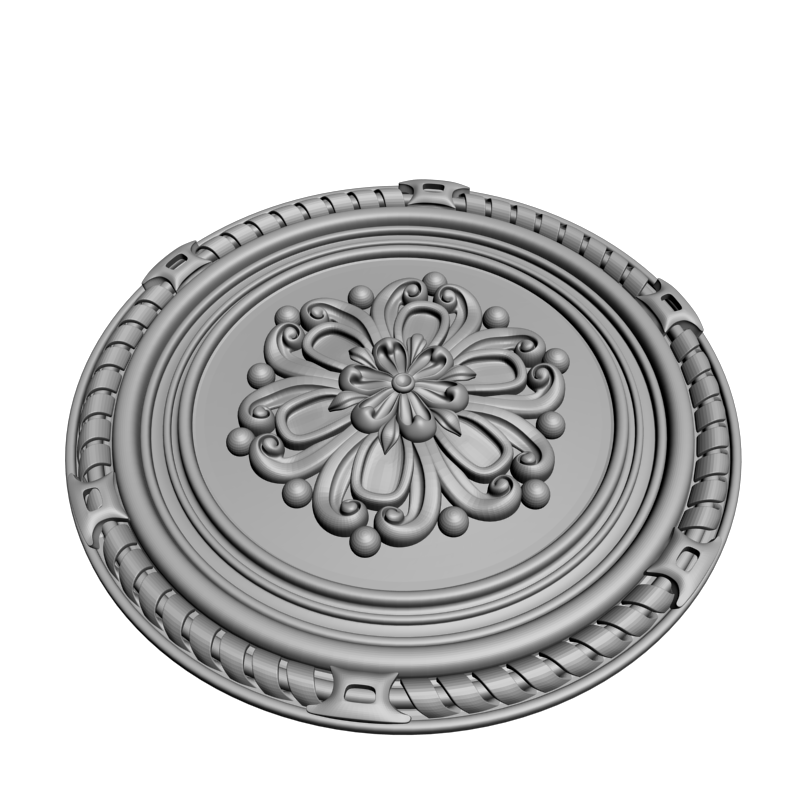 картинка Розетка резная D16-352 3D-STL.COM