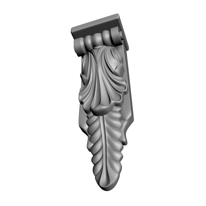 картинка Кронштейн резной D9-229 3D-STL.COM