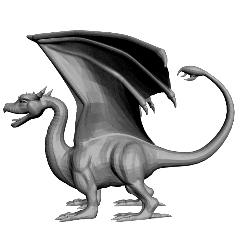 картинка Дракончик PI1-124 3D-STL.COM