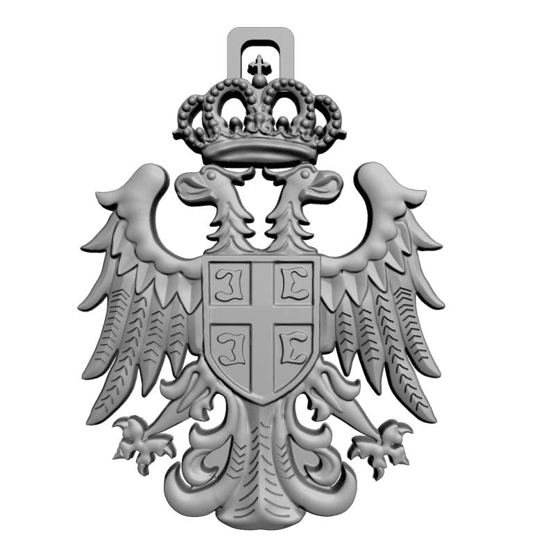 картинка Кокарда RG3-043 3D-STL.COM