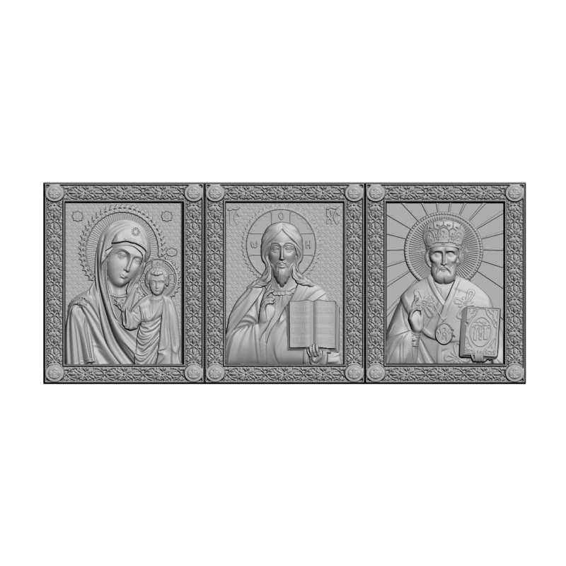 картинка Триптих V3-409 3D-STL.COM