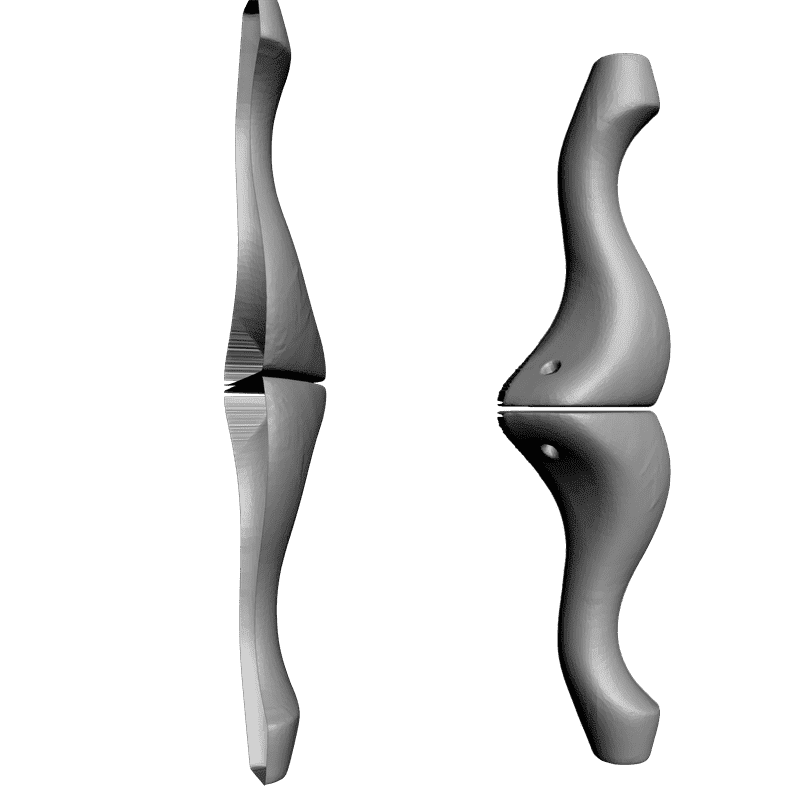 картинка Ножка резная M6-062 3D-STL.COM