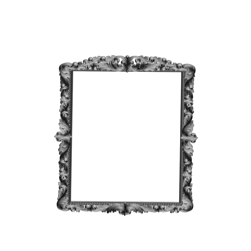 картинка Рама резная D14-471 3D-STL.COM