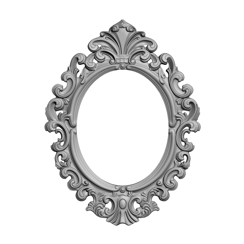 картинка Рама резная D14-507 3D-STL.COM