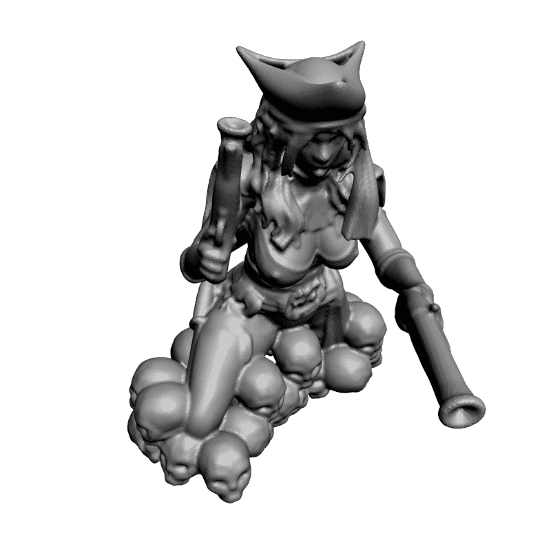 картинка Anne Bonny PI1-159 3D-STL.COM