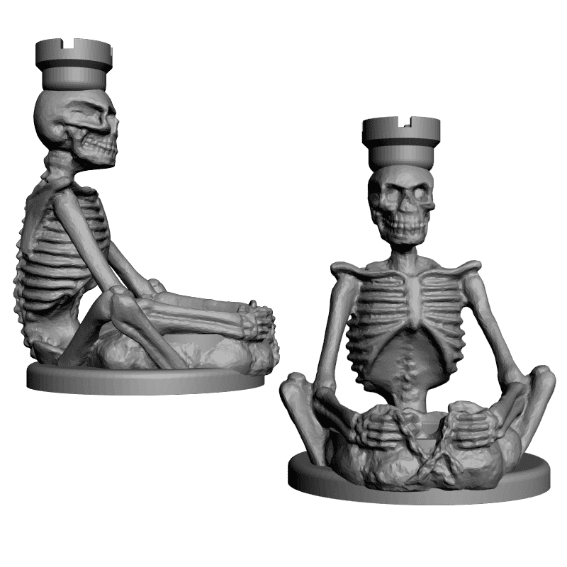 картинка Набор шахмат. Демоны PI3-106 3D-STL.COM