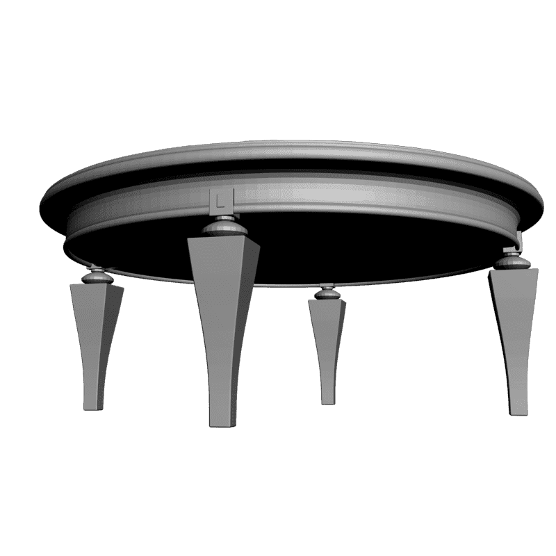 картинка Столик круглый M8-079 3D-STL.COM