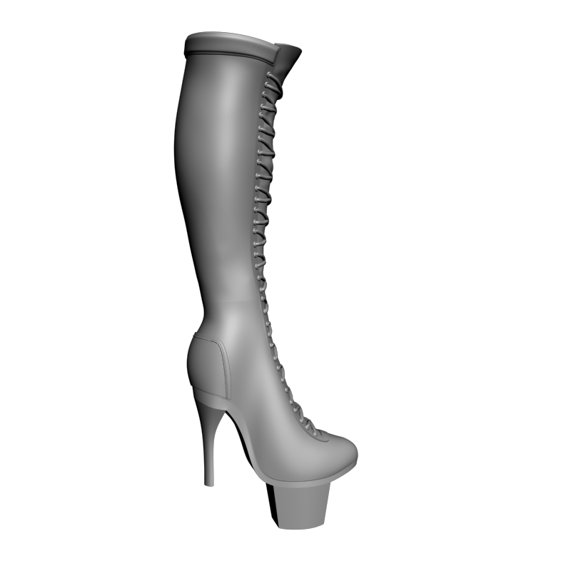 картинка Сапоги с зазубринами P4-581 3D-STL.COM
