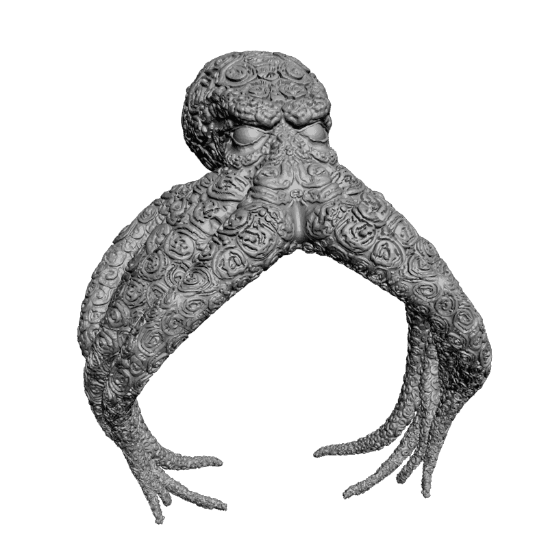 картинка Осьминог F5-026 3D-STL.COM