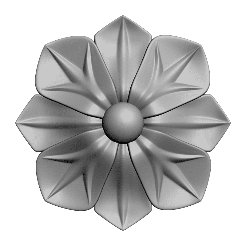 картинка Розетка резная D16-159 3D-STL.COM