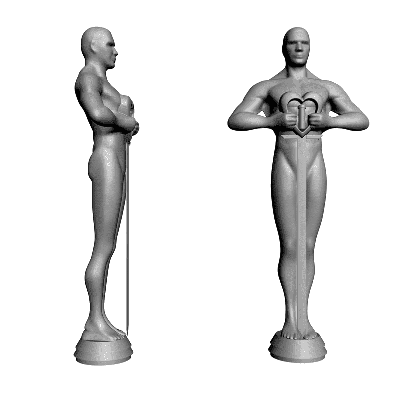 картинка Оскар L3-006 3D-STL.COM