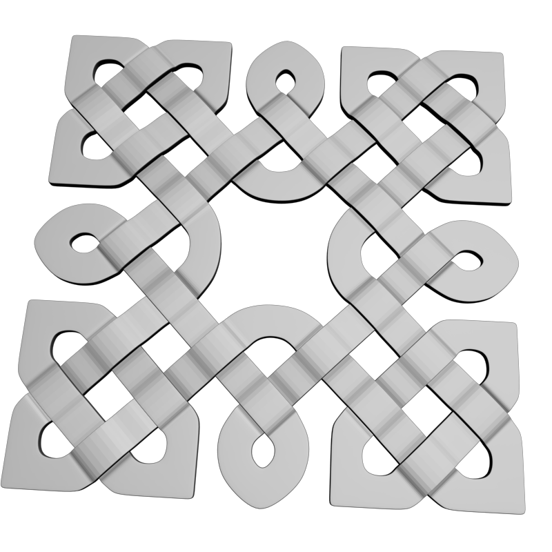 картинка Решётка декоративная D15-040 3D-STL.COM