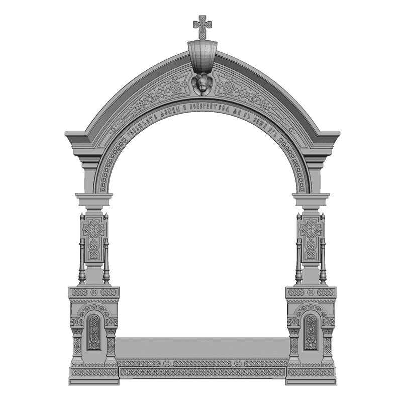 картинка Киот V4-007 3D-STL.COM