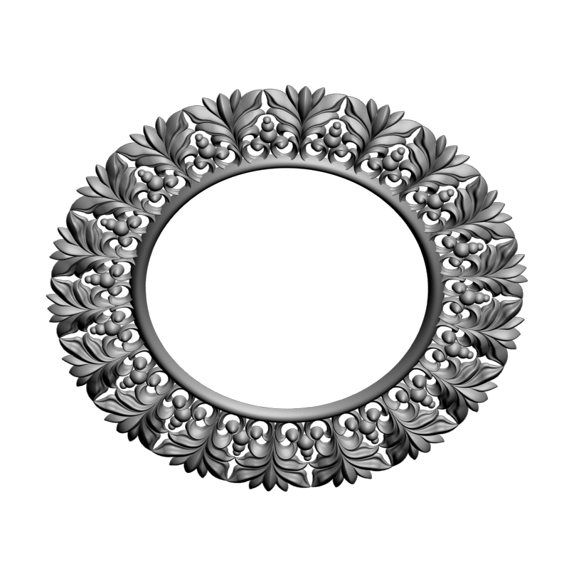 картинка Рама резная D14-530 3D-STL.COM