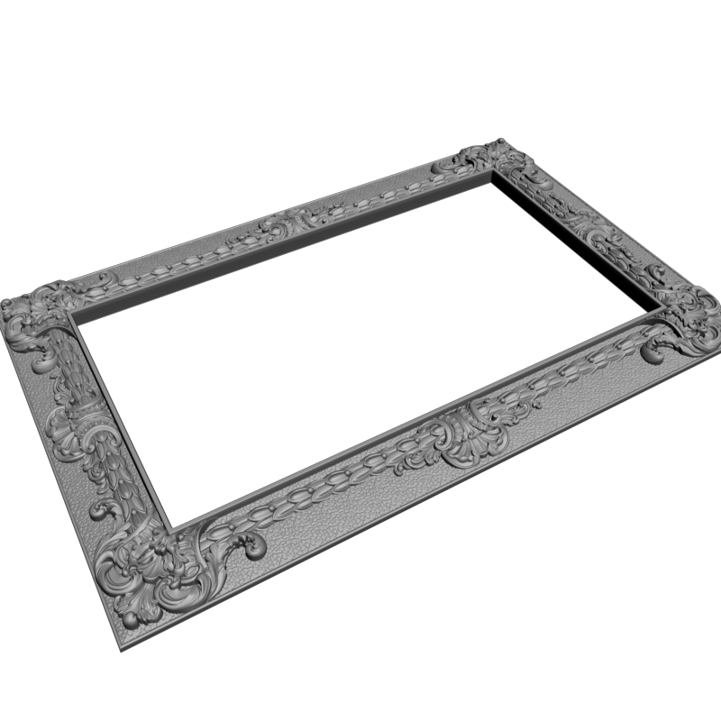 картинка Рама резная D14-397 3D-STL.COM