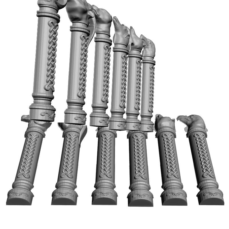 картинка Ручки ножей RO3-019 3D-STL.COM
