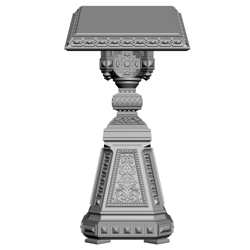 картинка Аналой V8-022 3D-STL.COM