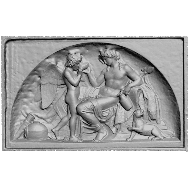 картинка Купидон и Бахус D12-402 3D-STL.COM