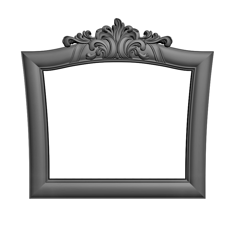 картинка Рама резная D14-458 3D-STL.COM