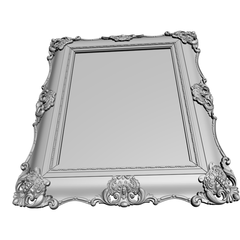 картинка Рама резная D14-428 3D-STL.COM