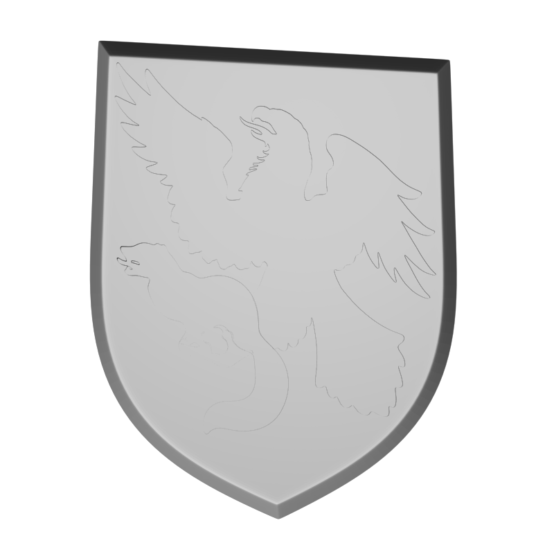 картинка Герб Якутска RG1-111 3D-STL.COM