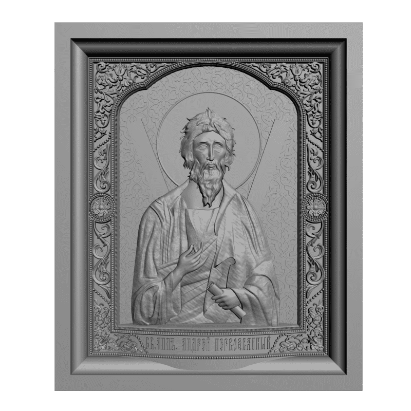 картинка Св. Андрей Первозванный V3-311 3D-STL.COM