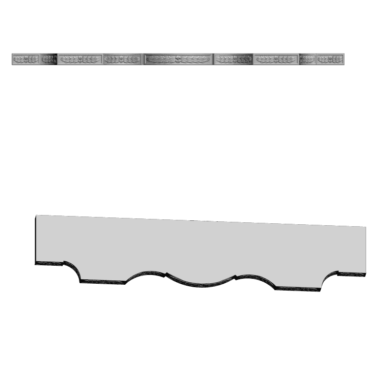 картинка Камин Набор 24 файла H4-028 3D-STL.COM