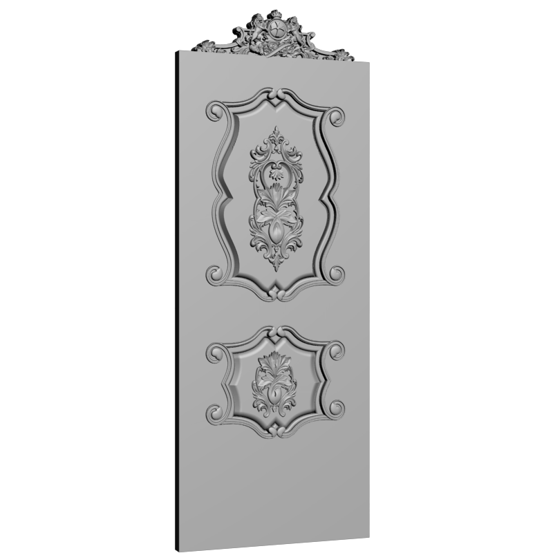 картинка Двери резные H3-072 3D-STL.COM
