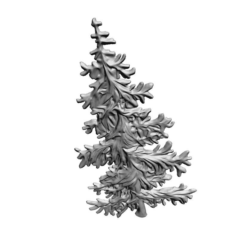 картинка Ель F4-003 3D-STL.COM