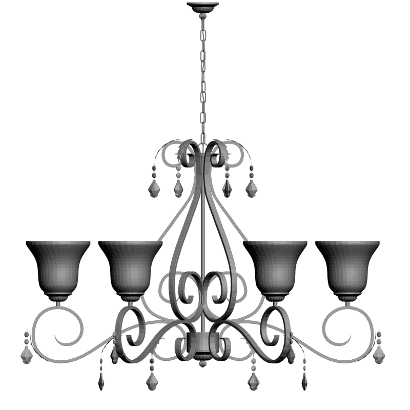 картинка Люстра H6-036 3D-STL.COM