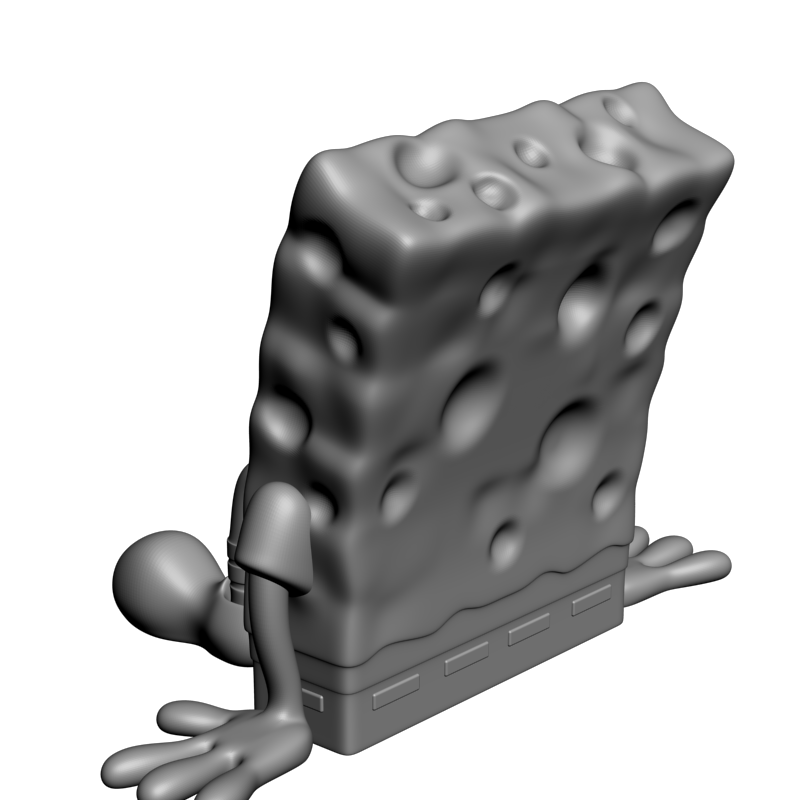 картинка Spongebob PI1-464 3D-STL.COM