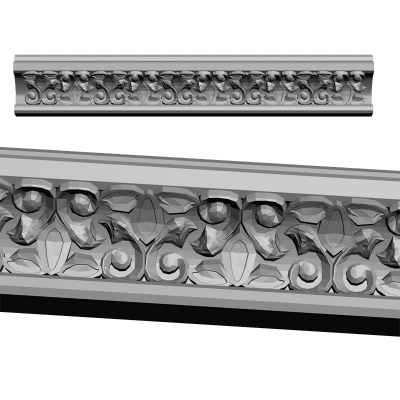 картинка Набор. 24 Детали иконостаса V2-013 3D-STL.COM