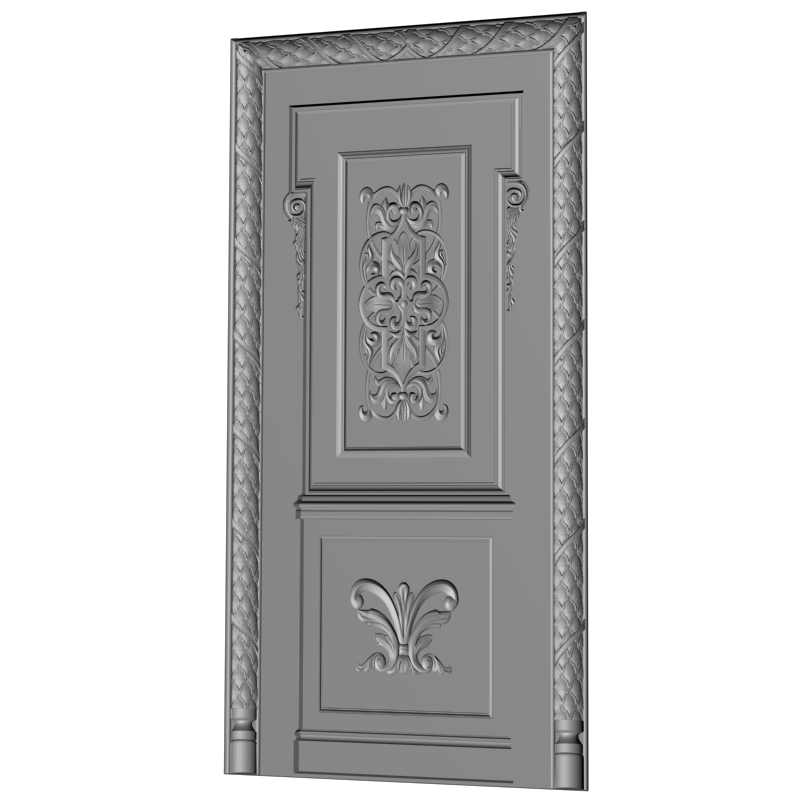 картинка Двери резные H3-062 3D-STL.COM