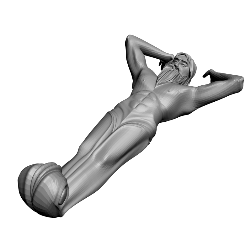 картинка Кронштейн резной D9-176 3D-STL.COM