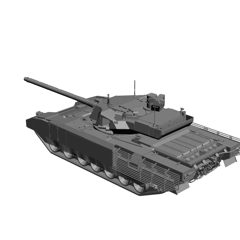 картинка Танк Armata T14 RO1-005 3D-STL.COM