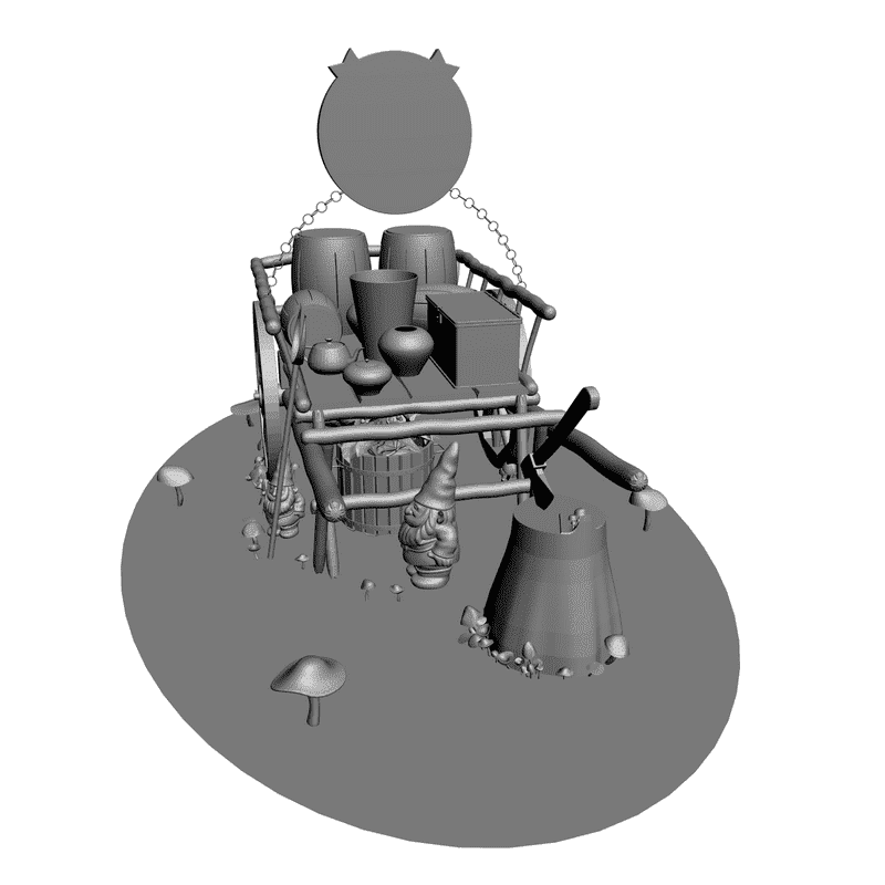 картинка Тележка P4-010 3D-STL.COM