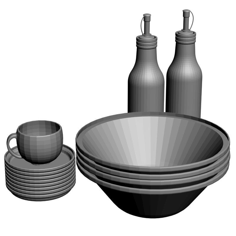 картинка Посуда H5-096 3D-STL.COM