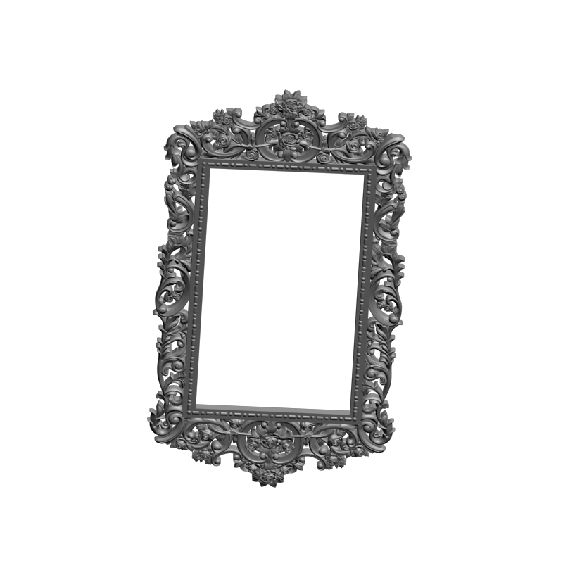 картинка Рама резная D14-531 3D-STL.COM