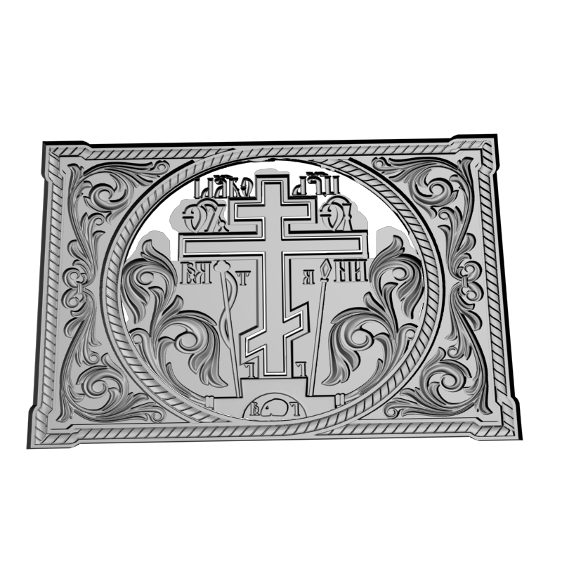 картинка Панель с крестом V9-149 3D-STL.COM