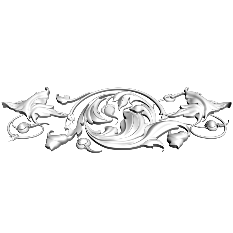 картинка Накладка резная D10-272 3D-STL.COM