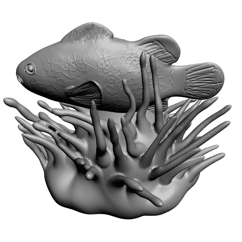 картинка Рыбка F5-019 3D-STL.COM
