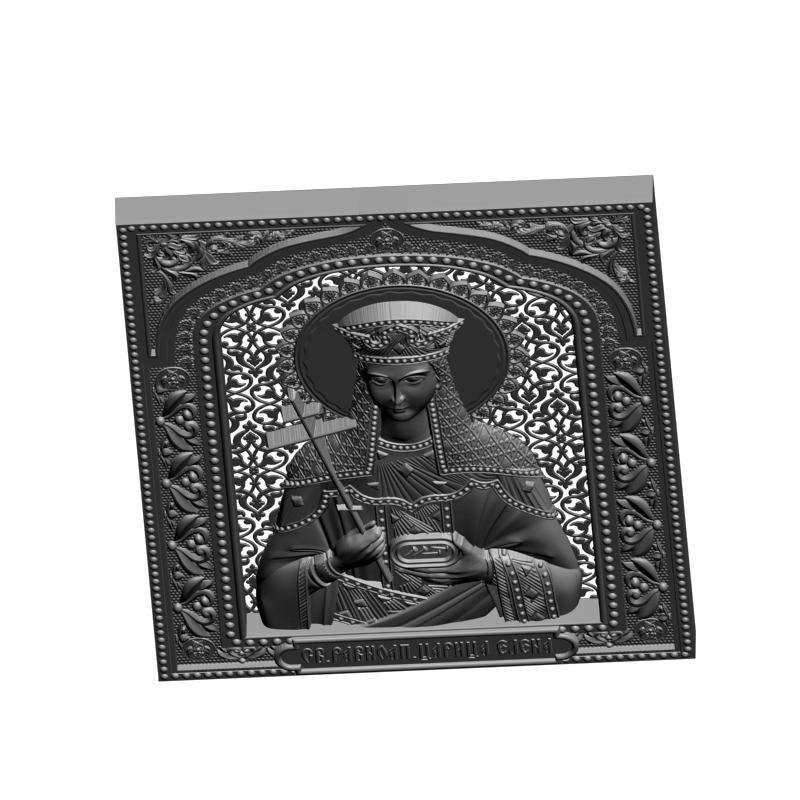 картинка Святая Равноапостольная Елена V3-458 3D-STL.COM