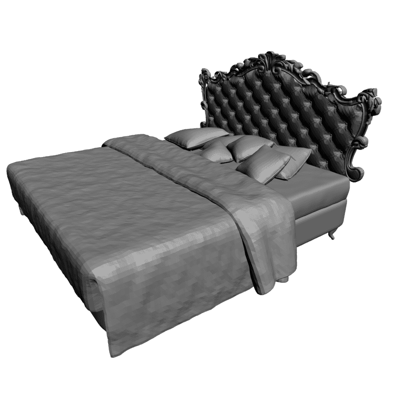 картинка Кровать M4-133 3D-STL.COM