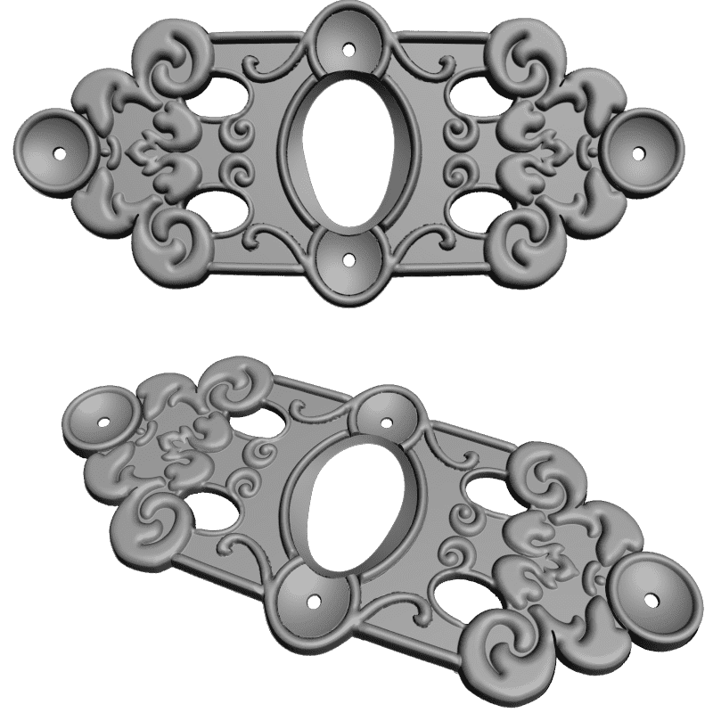 картинка Накладка P4-235 3D-STL.COM