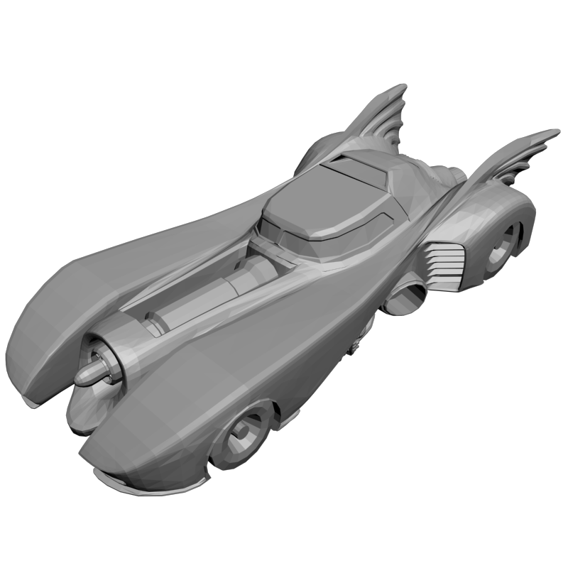 картинка Бэт-мобиль PI1-394 3D-STL.COM