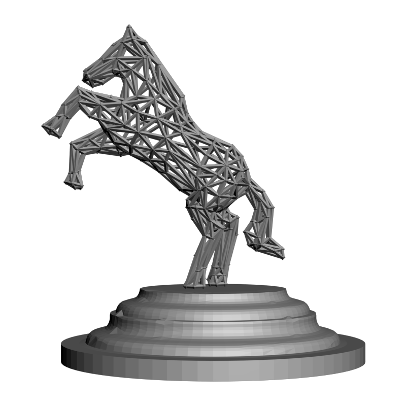 картинка Лошадка P4-393 3D-STL.COM